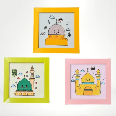 بسته قاب سیسمونی طرح اماکن مقدس