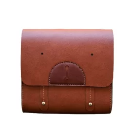 کوله چرم کودکانه طرح خرس مستطیلی