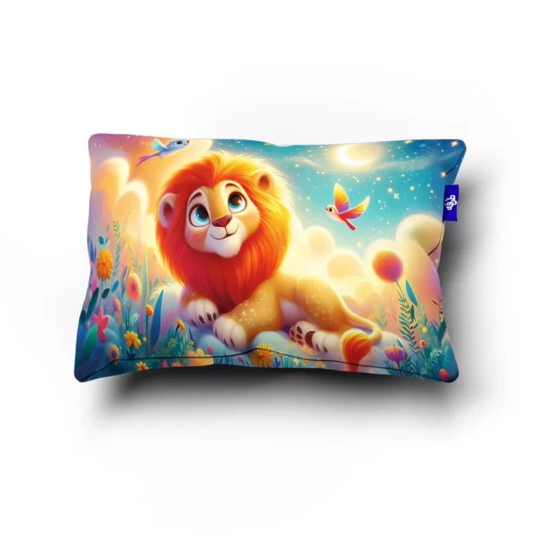 روبالشتی طرح حیوانات مدل شیر