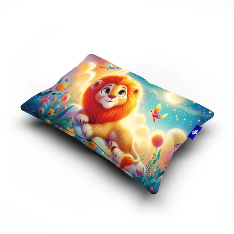 روبالشتی طرح حیوانات مدل شیر