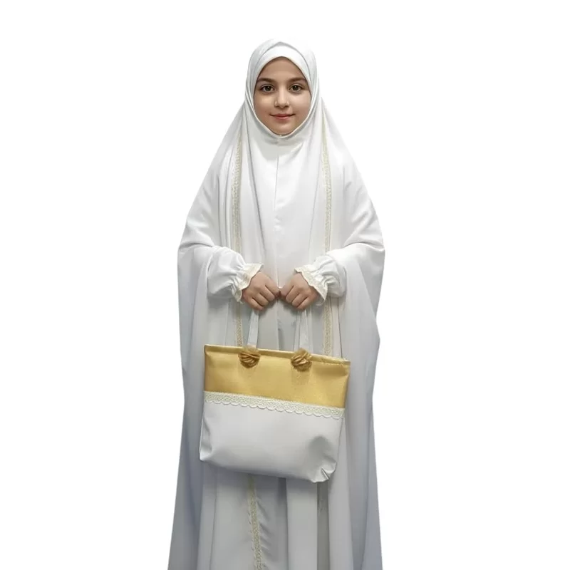 ست جشن تکلیف دخترانه طرح سپید