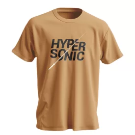 تیشرت مردانه نخی طرح موشک هایپرسونیک
