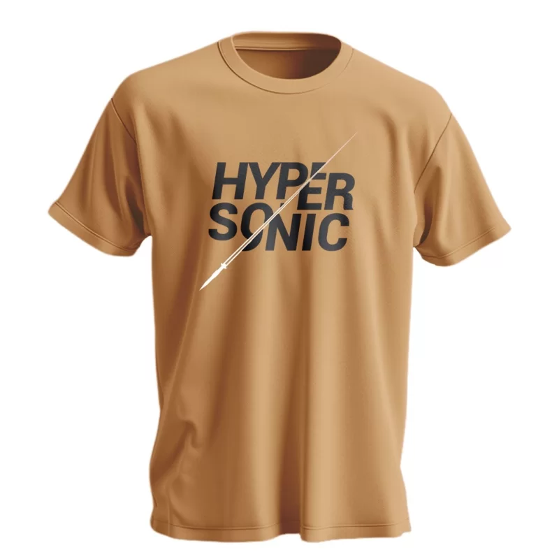 تیشرت مردانه نخی طرح مدل هایپرسونیک