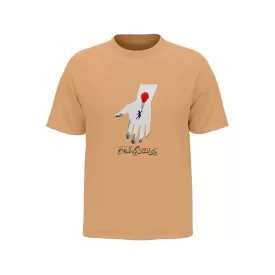 تیشرت مردانه نخی طرح مدل همدل