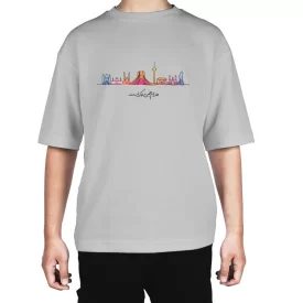 تیشرت مردانه نخی طرح مدل خانه ام ایران کد 02