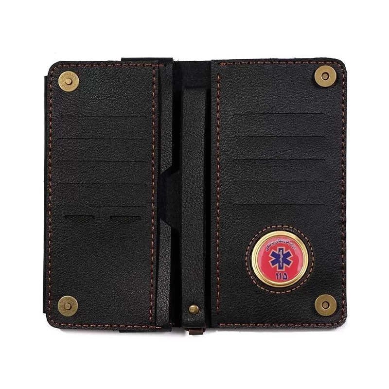 کیف پول مردانه با آرم اورژانس