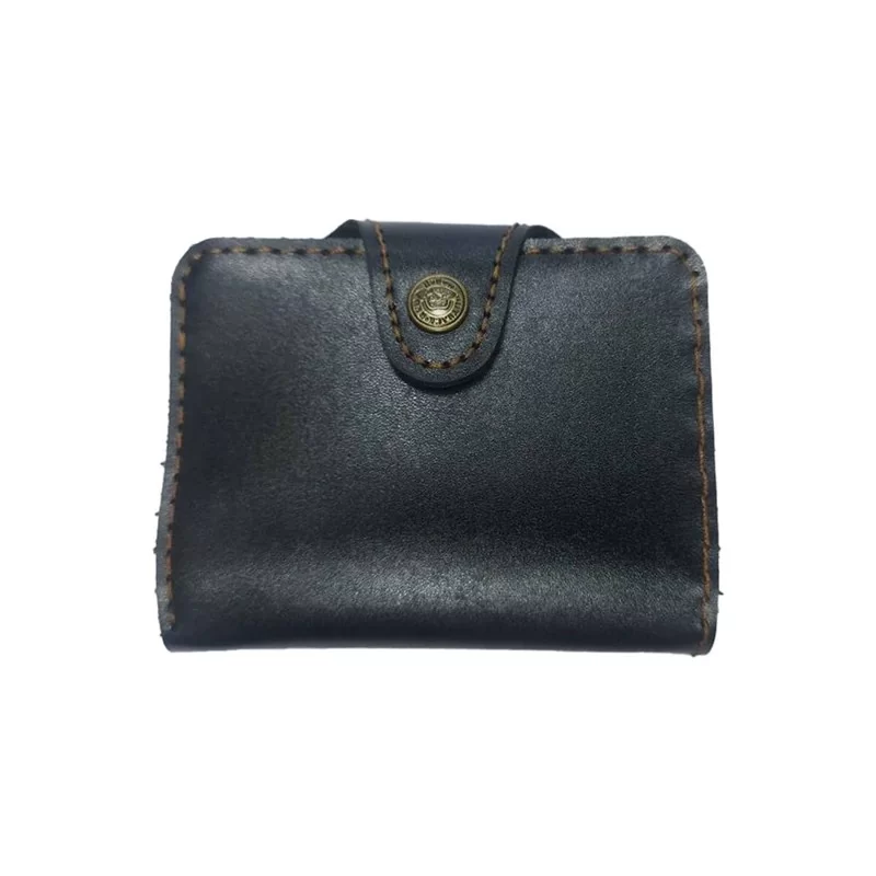 کیف پول چرمی با آرم یگان حفاظت اطلاعات قوه قضاییه