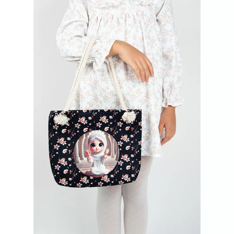 ست کیف و روسری دخترانه مدل SETKID31