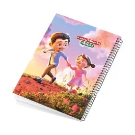 دفتر فنری 50 برگ طرح نوید