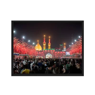 تابلو نوری (بک لایت) طرح باب الحوائج