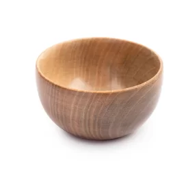 کاسه چوبی طرح ساده