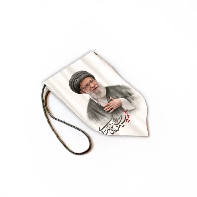 آویز خودرو طرح رهبر شهید کد 07