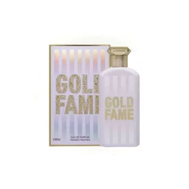 ادکلن زنانه فراگرنس ورد مدل گلد فیم رایحه خنک و شیرین حجم 80 میلی لیتر