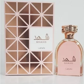 ادکلن زنانه لطافه مدل شهد رایحه ملایم و شیرین حجم 100 میلی لیتر
