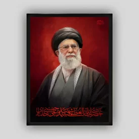 تابلو نوری (بک لایت) طرح شهید امام خامنه ای (ره)