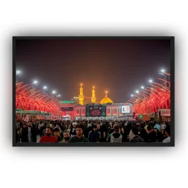 تابلو نوری (بک لایت) طرح بابُ النجاة