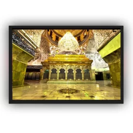 تابلو نوری (بک لایت) طرح جنةُ الحسین علیه السلام