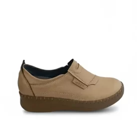 کفش زنانه طبی چرم طرح آیدا کرمی