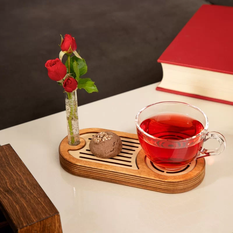 تخته سرو چوبی طرح ارغوان