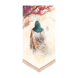 کتیبه عمودی طرح نیمه شعبان حجته الله