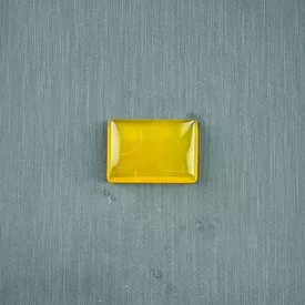 نگین تک مستطیل مدل عقیق زرد شرف الشمس کد 3000