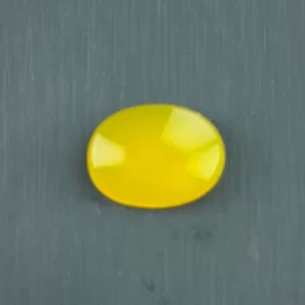 نگین تک بیضی مدل عقیق زرد شرف الشمس کد 3005