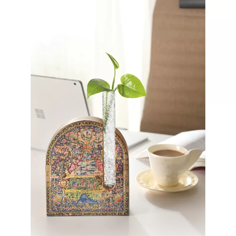 گلدان چوبی طاق بهشت