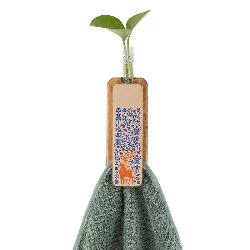 آویز حوله تک طرح پردیس