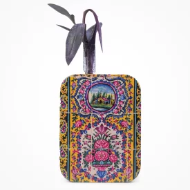 گلدان چوبی دکوراتیو مدل P-122A طرح گلستان