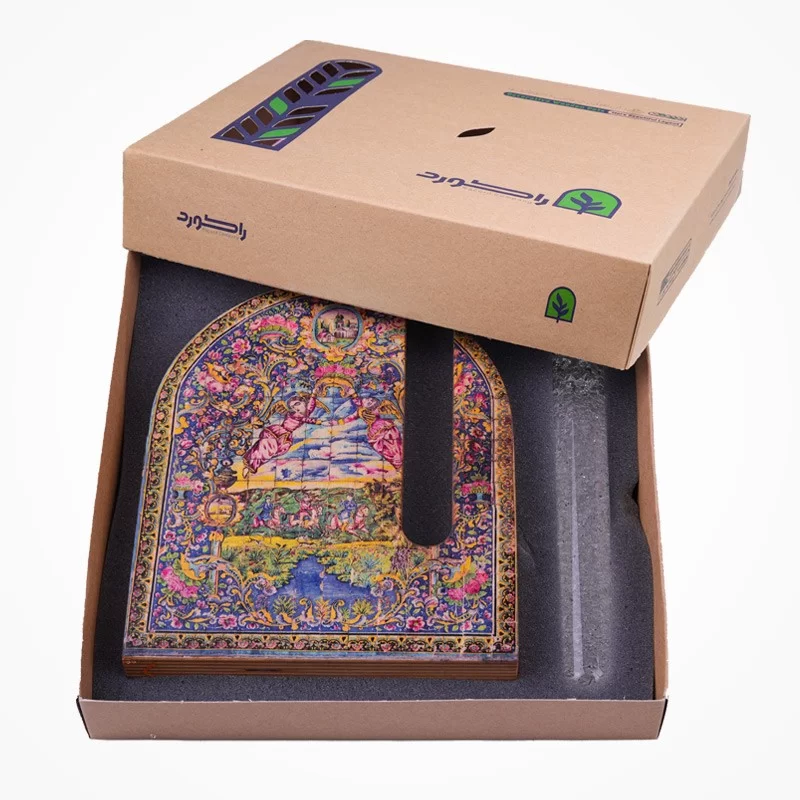 گلدان چوبی طاق بهشت