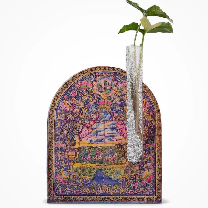 گلدان چوبی طاق بهشت