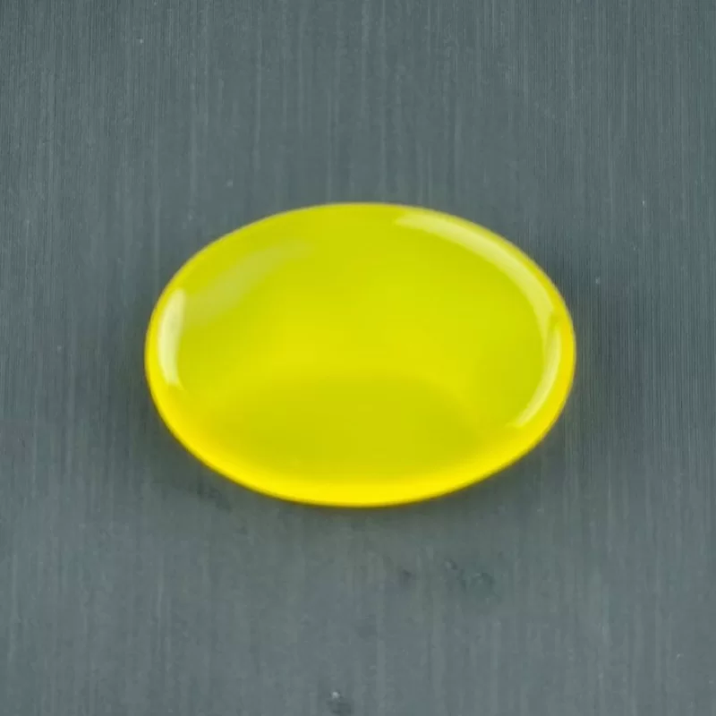 نگین تک بیضی مدل عقیق زرد شرف الشمس کد 3006