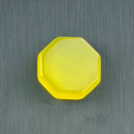 نگین تک چندضلعی مدل عقیق زرد شرف الشمس کد 3002