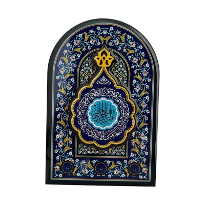 جاکلیدی دیواری رزینی طرح و ان یکاد کد 70041