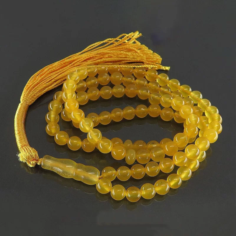 تسبیح نقره 33 دانه خوش نقش- کد141101