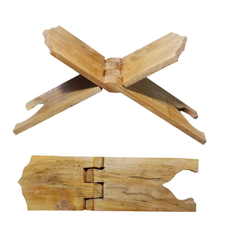 رحل قرآن چوبی مدل خانگی ساده کد 202152