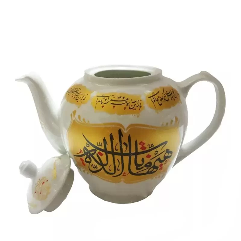 قوری هیئتی 2 لیتری طرح هیهات مناالذله کد 104292