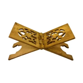 رحل قرآن چوبی طرح کنگره کد 103322