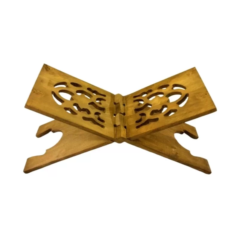 رحل قرآن چوبی طرح کنگره کد 103322