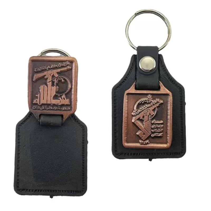 جاکلیدی سربی آرم سپاه و مقاومت کد 013178