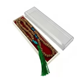 تسبیح 100 دانه تربت خالص کربلا کد 2844