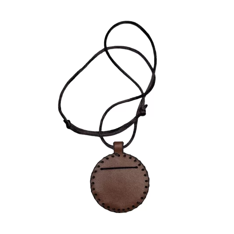 گردن آویز چرمی حرز و دعا