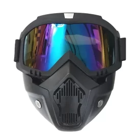 عینک موتورسواری مدل فیس‌دار