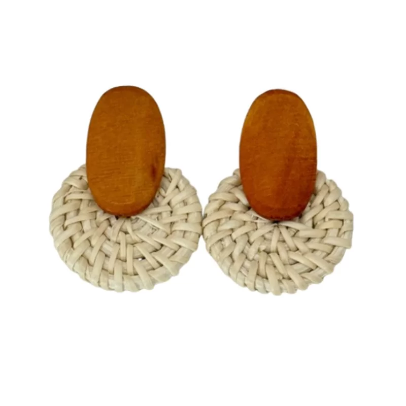 گوشواره چوبی طرح آسنا