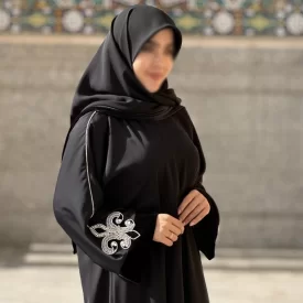 مانتو عبایی طرح آلما