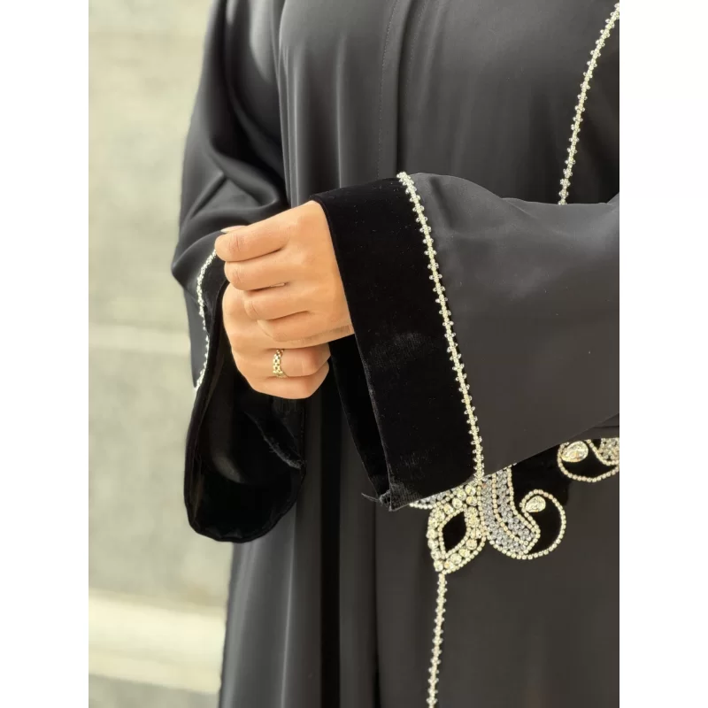 مانتو عبایی طرح سیمین