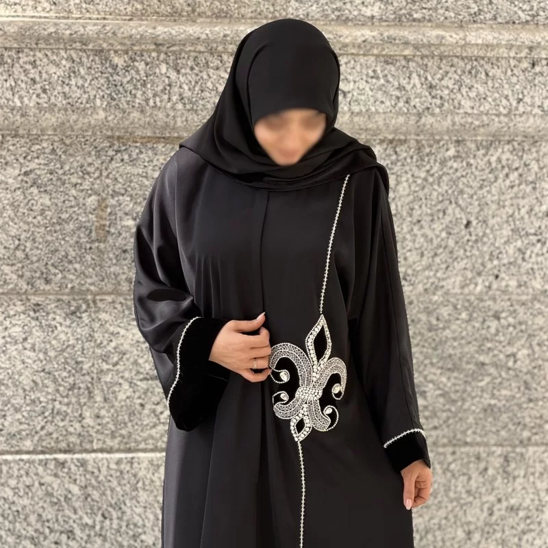 مانتو عبایی طرح سیمین