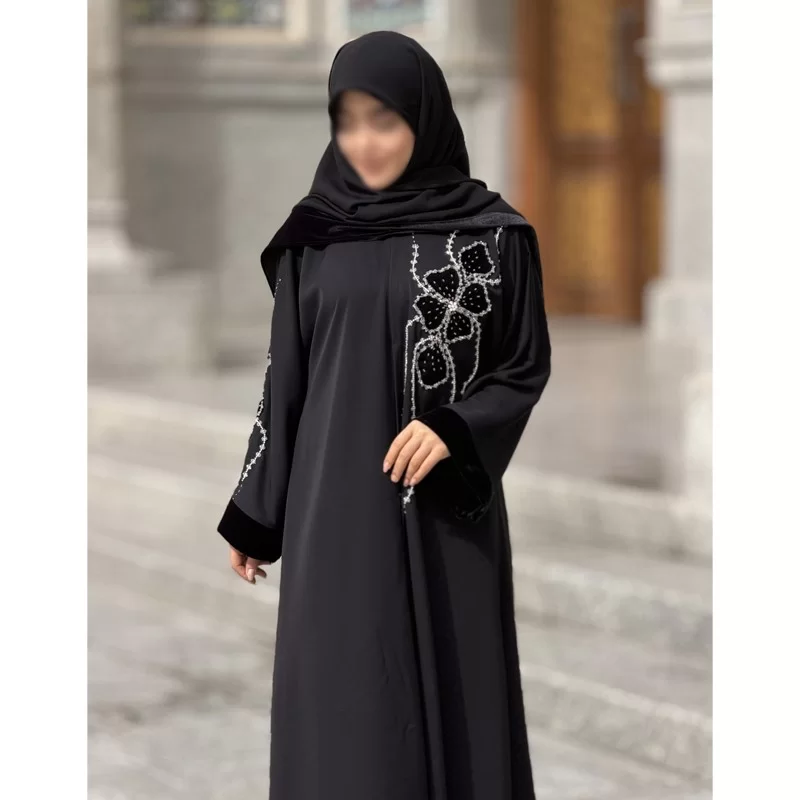 مانتو عبایی طرح پرنسا