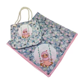 ست کیف و روسری دخترانه مدل ستایش