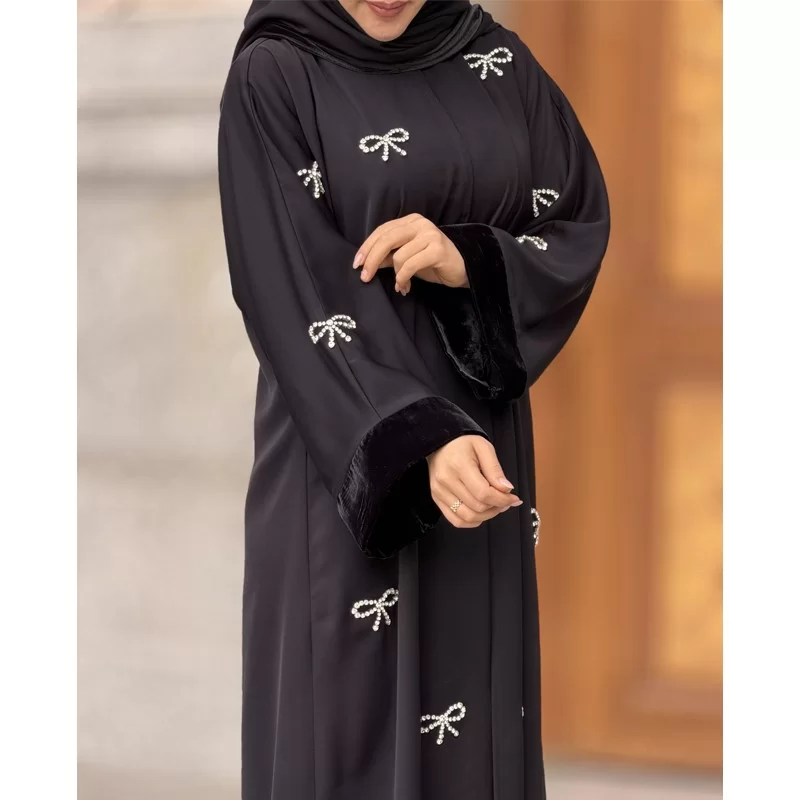 مانتو عبایی طرح پاپیون پخش